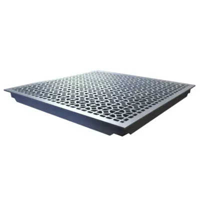 Плита фальшпола вентиляционная из алюминия K&R Design Alum 55P - 55