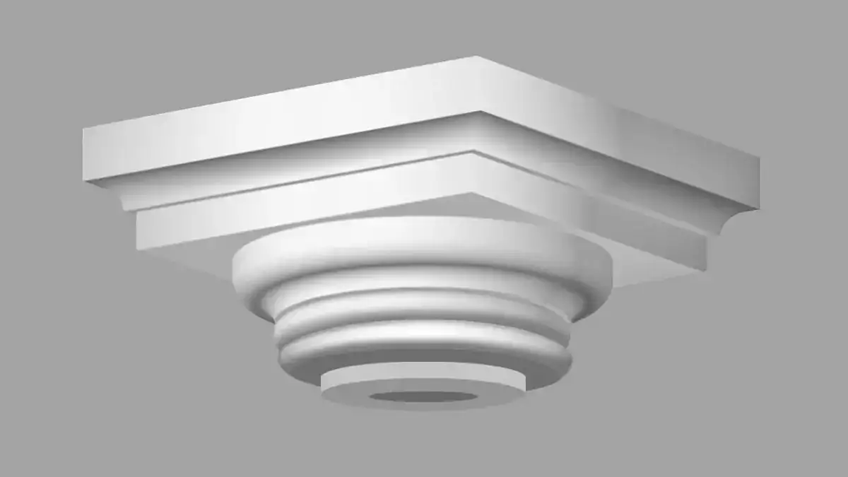 Капитель 90024-5 DECOMASTER 170*420*420 мм Капитель 90024-5 DECOMASTER 170*420*420 мм