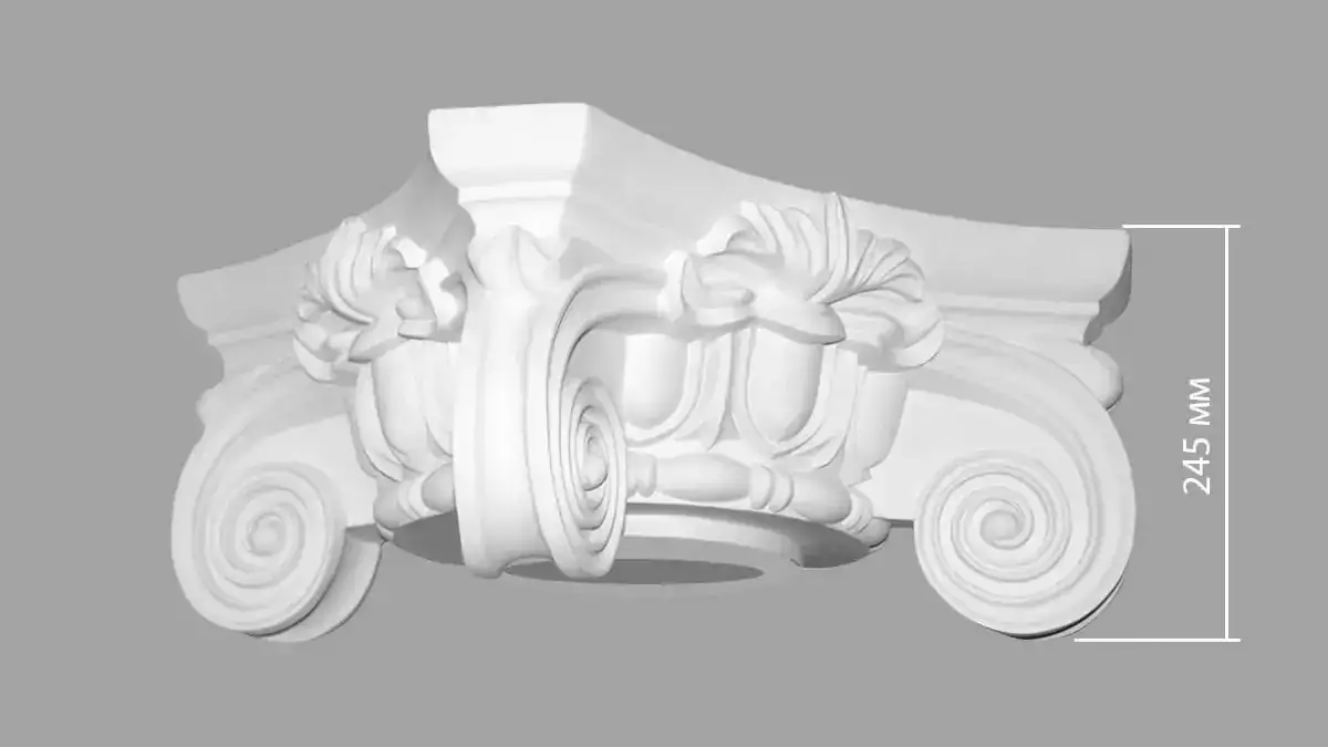 Капитель 90030-2 DECOMASTER 240*500*500 мм Капитель 90030-2 DECOMASTER 240*500*500 мм