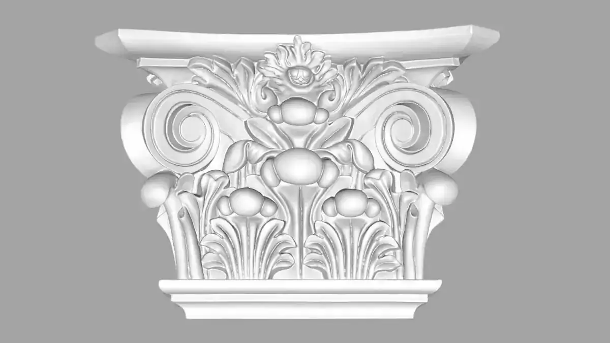 Капитель DK-82251 DECOMASTER 300*430*127мм Капитель DK-82251 DECOMASTER 300*430*127мм