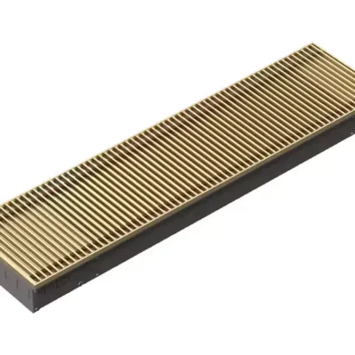Techno Power KVZ 150-65-4100 внутрипольный конвектор с естественной конвекцией Анодированная алюминиевая цвет золото 150х65х4100