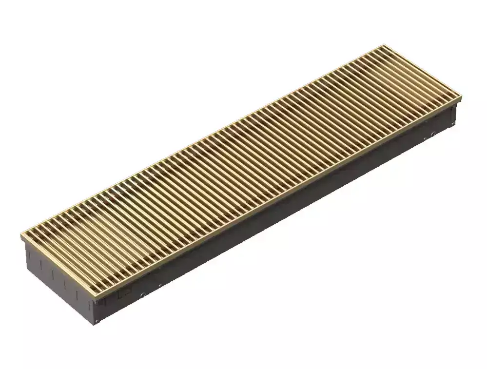 Techno Power KVZ 150-65-4100 внутрипольный конвектор с естественной конвекцией Анодированная алюминиевая цвет золото 150х65х4100 Techno Power KVZ 150-65-4100 внутрипольный конвектор с естественной конвекцией Анодированная алюминиевая цвет золото 150х65х4100