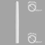 Колонна DC-8305-8 DECOMASTER конусная 195-Oвн.163