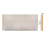 Декоративная панель Decomaster L10-19 100*4*2400мм