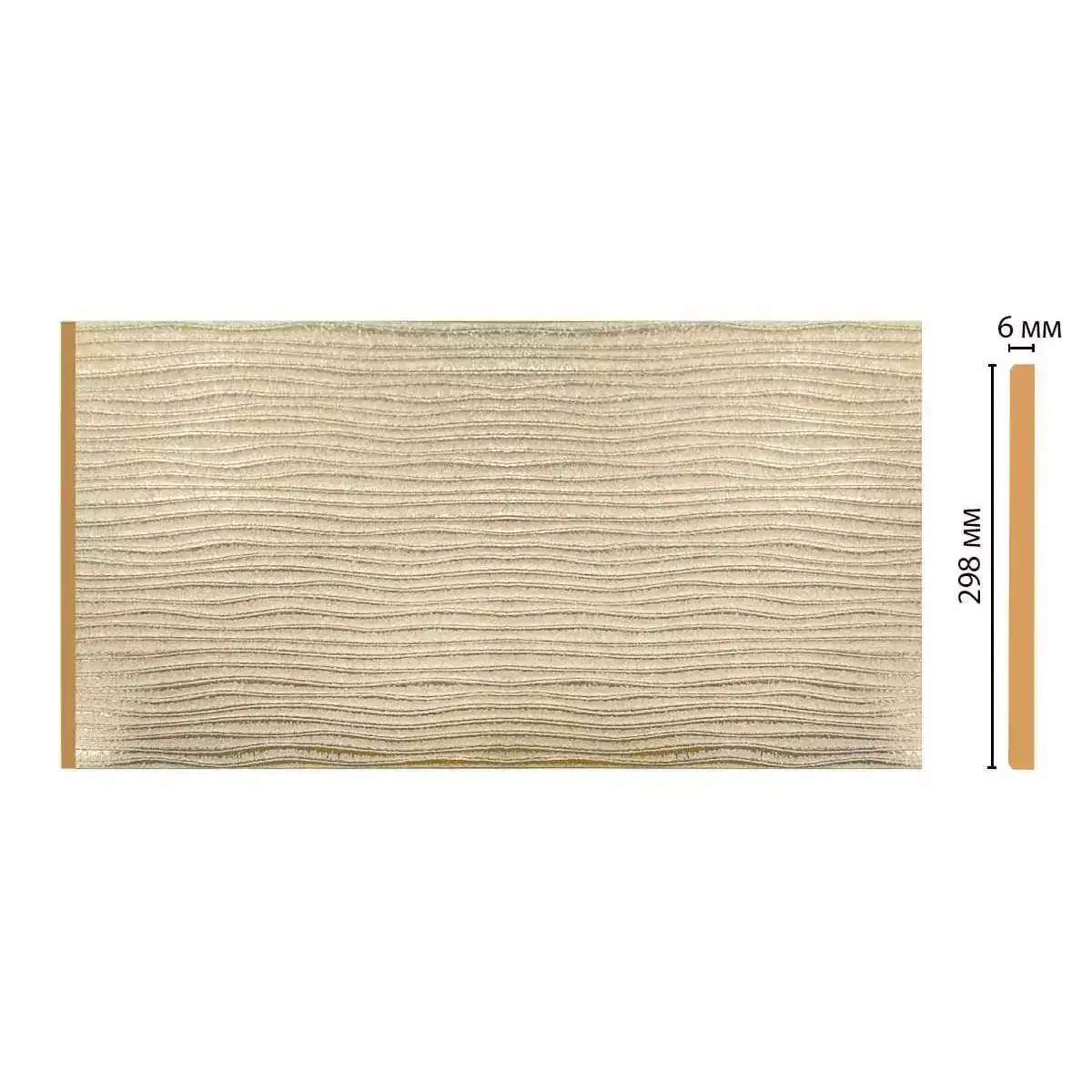 Декоративная панель Decomaster L30-18 298*6*2400мм Декоративная панель Decomaster L30-18 298*6*2400мм