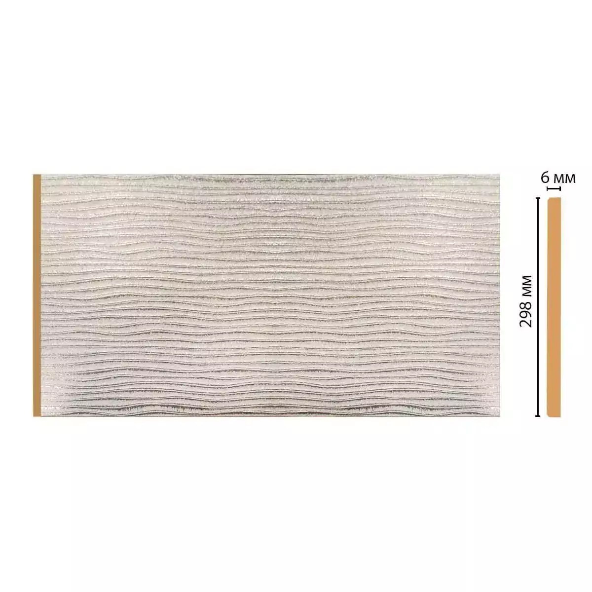 Декоративная панель Decomaster L30-19 298*6*2400мм Декоративная панель Decomaster L30-19 298*6*2400мм