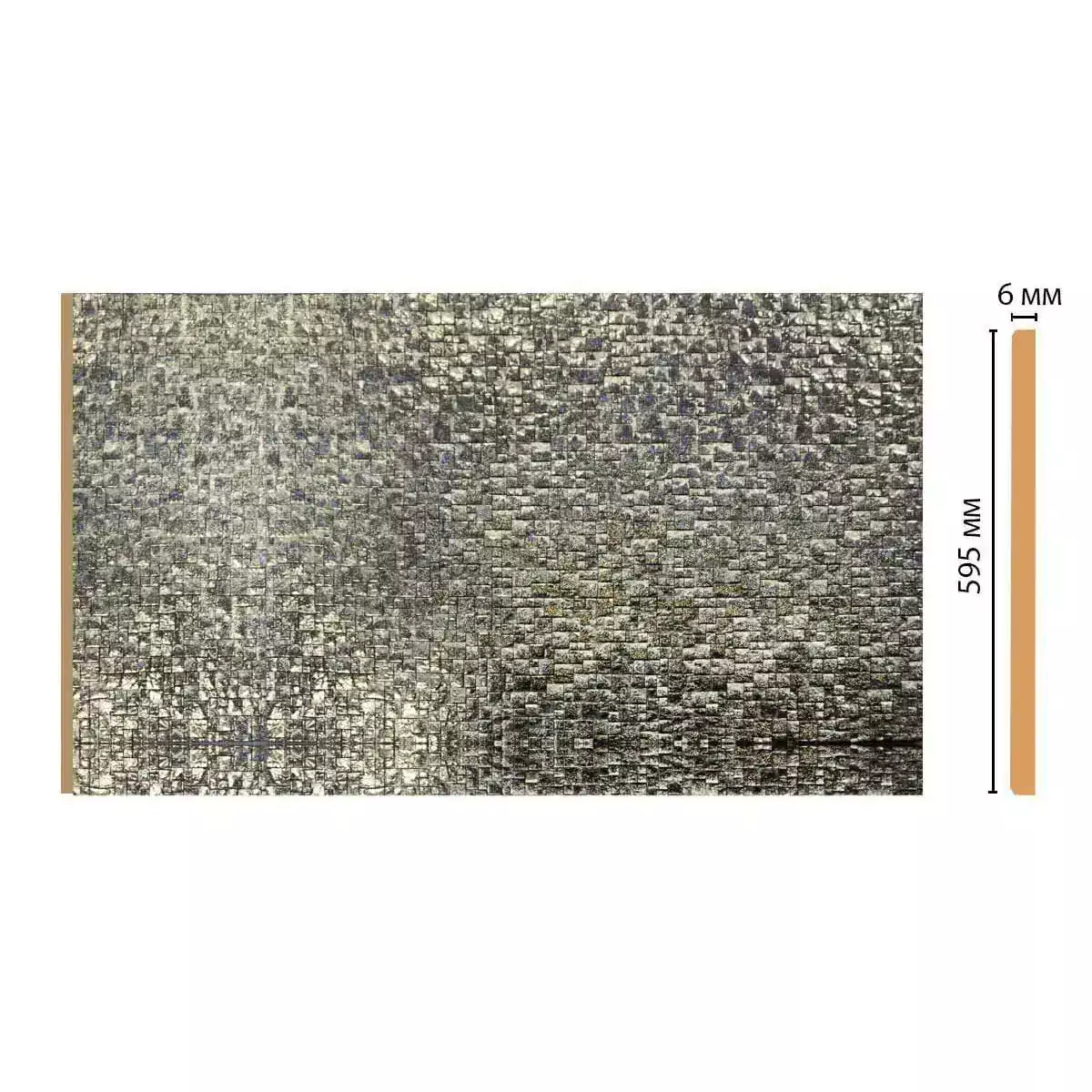 Декоративная панель Decomaster M60-27 595*6*2400мм Декоративная панель Decomaster M60-27 595*6*2400мм