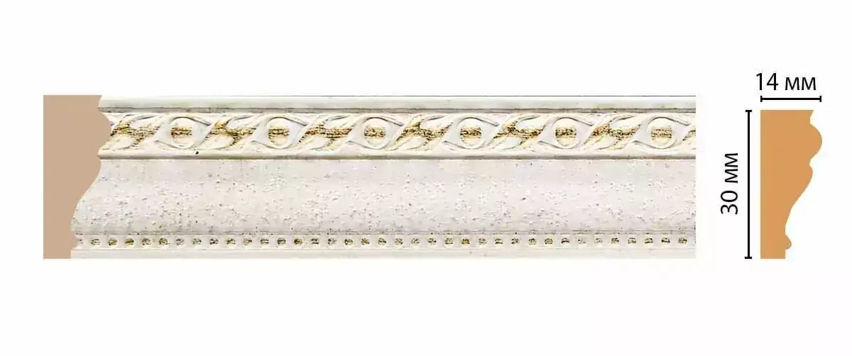 Молдинг 125-40 Decomaster 30*14*2400 мм Молдинг 125-40 Decomaster 30*14*2400 мм