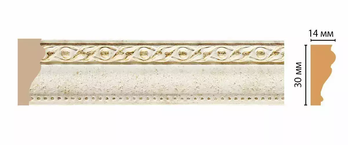 Молдинг 125-41 Decomaster 30*14*2400 мм Молдинг 125-41 Decomaster 30*14*2400 мм
