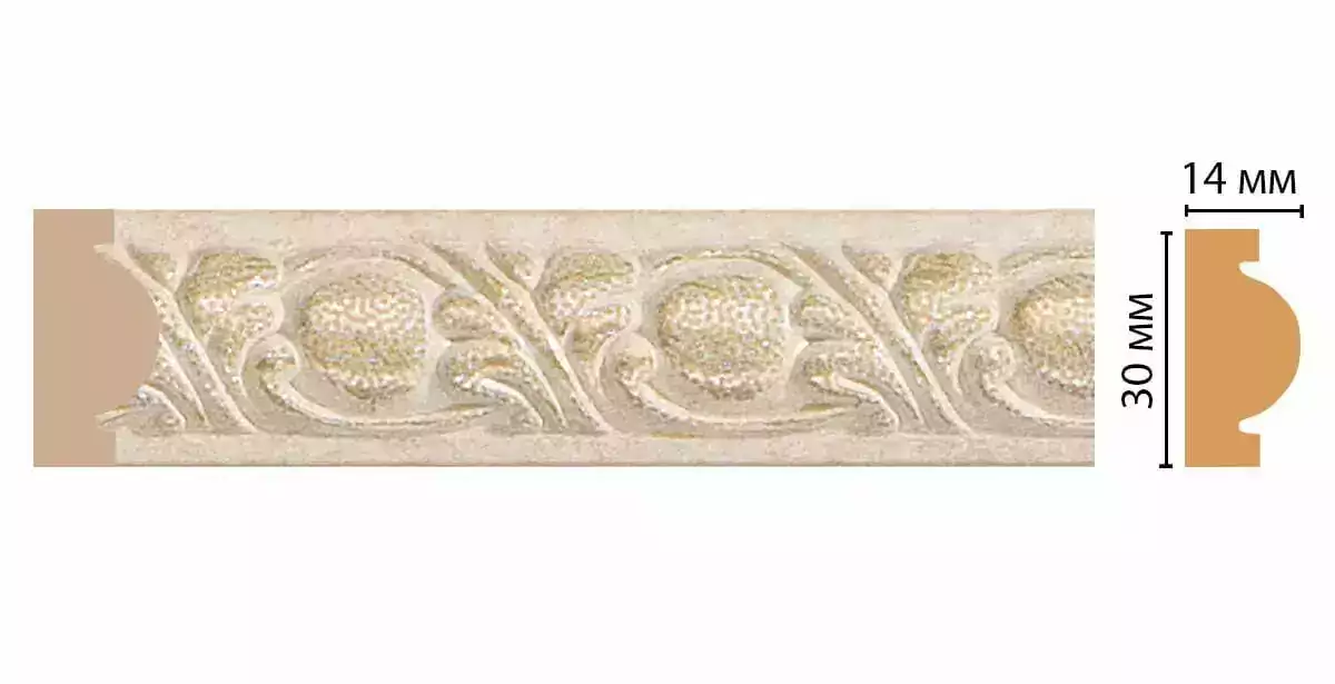 Молдинг Decomaster 157-18D 30*14*2400 ДМ Молдинг Decomaster 157-18D 30*14*2400 ДМ