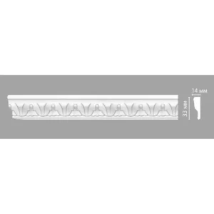Гибкий молдинг 98027F DECOMASTER 33*14*2400 мм