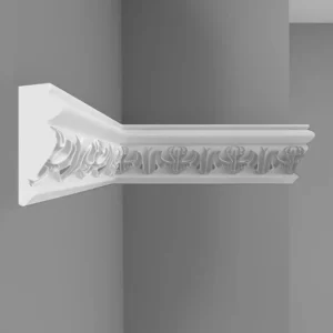 Плинтус потолочный DECOMASTER D152B 85*25*2000мм ДМ