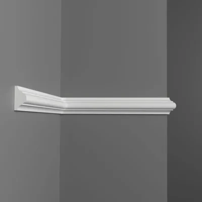 Молдинг D001-115 DECOMASTER белый матовый 26*13*2000 мм