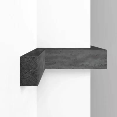 Молдинг D049-1632 ДМ  DECOMASTER темный лофт бетон 50*30*2900 мм