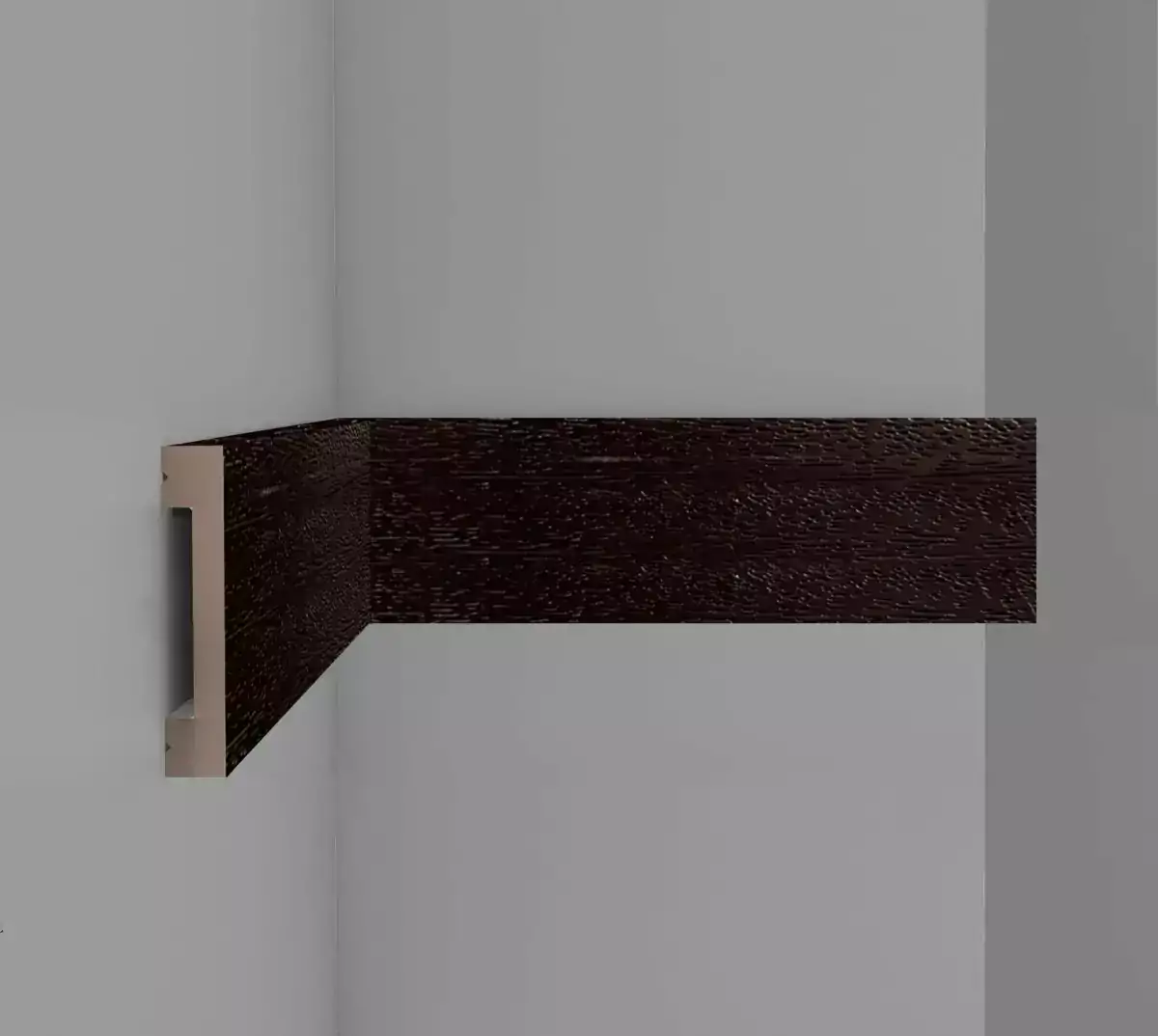 Плинтус |молдинг | реечная стена D157-433 DECOMASTER 66*13*2900 мм Плинтус |молдинг | реечная стена D157-433 DECOMASTER 66*13*2900 мм