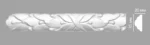 Молдинг DT-8052 DECOMASTER 35*20*2400 мм