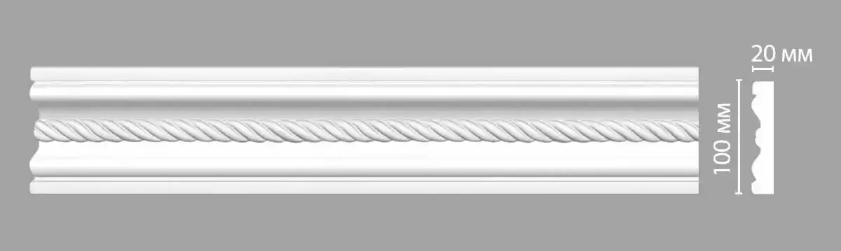 Молдинг DT-8853 DECOMASTER 100*20*2000 мм Молдинг DT-8853 DECOMASTER 100*20*2000 мм