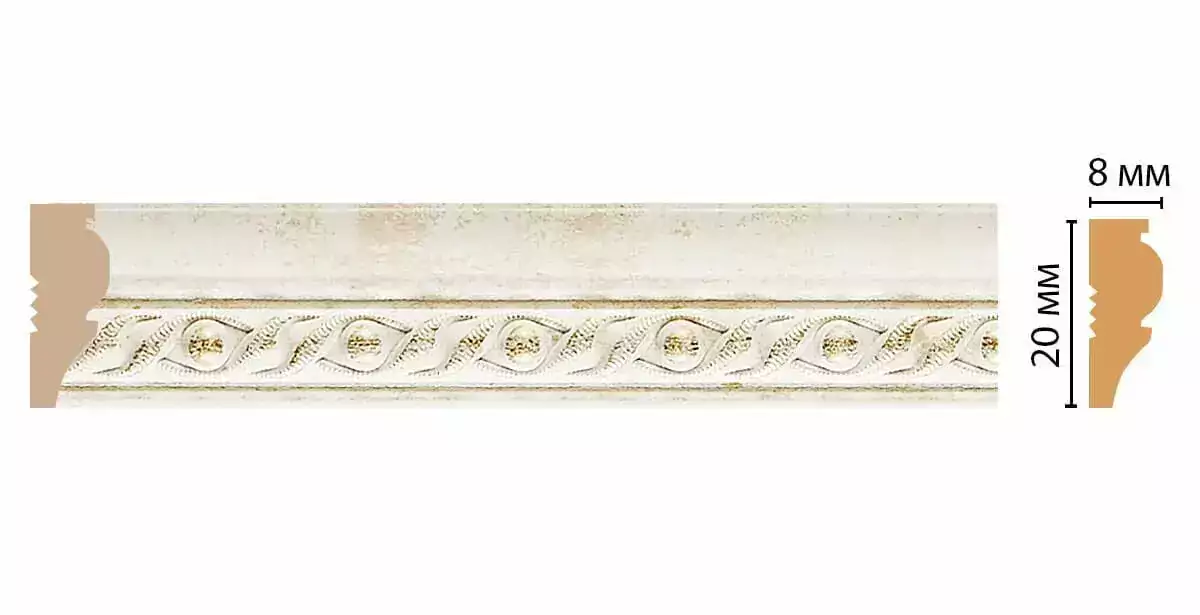 Молдинг 103-41 Decomaster 20*8*2400 мм Молдинг 103-41 Decomaster 20*8*2400 мм