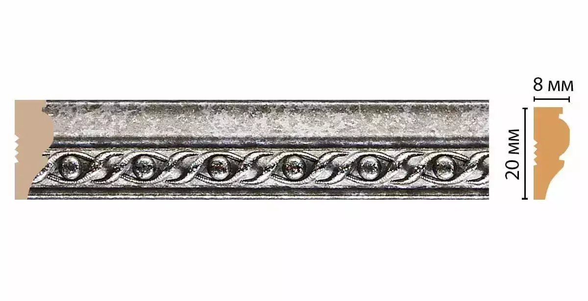 Молдинг 103-44 Decomaster 20*8*2400 мм Молдинг 103-44 Decomaster 20*8*2400 мм