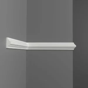 Молдинг D002-115 DECOMASTER 40*17*2000 мм белый матовый