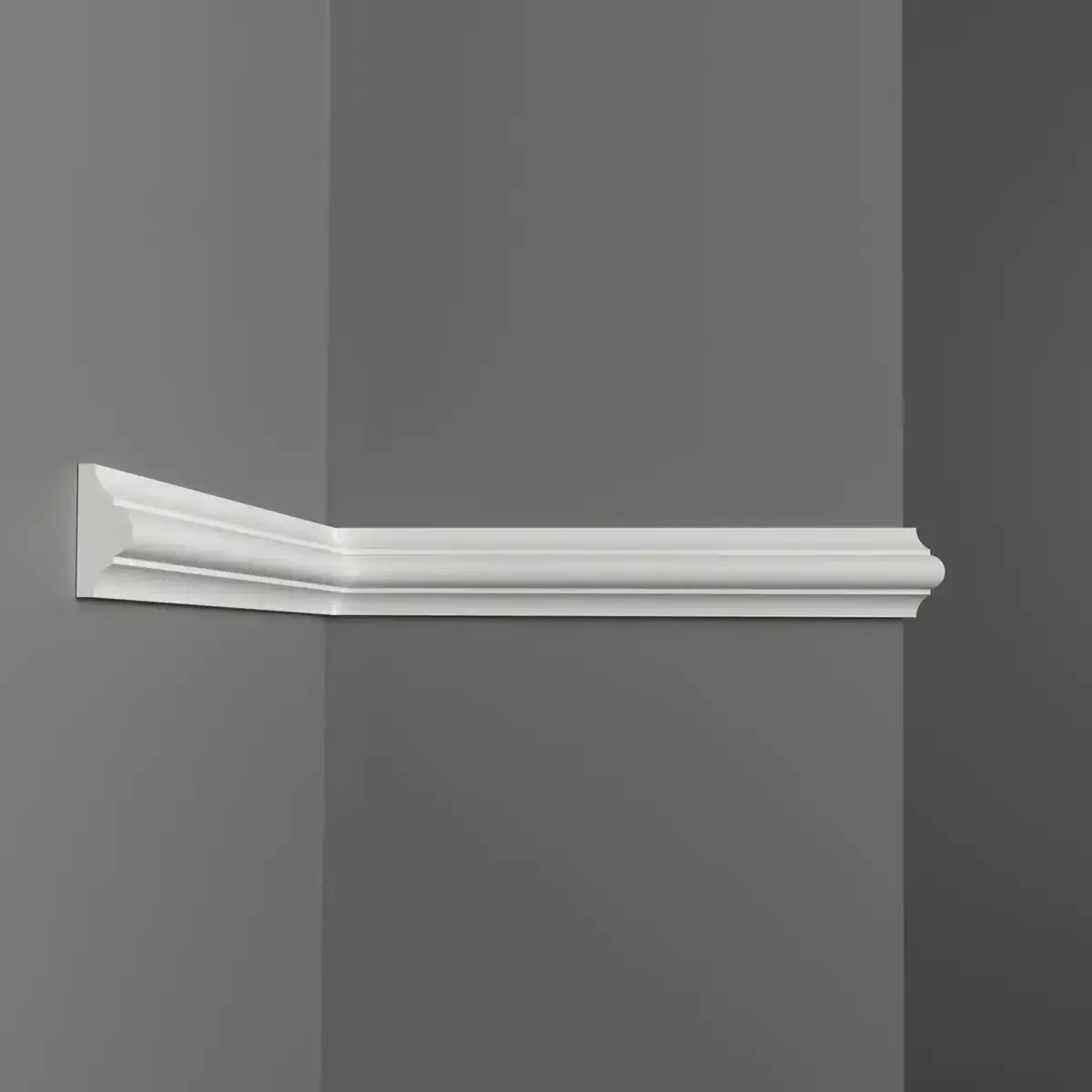 Молдинг D002-115 DECOMASTER 40*17*2000 мм белый матовый Молдинг D002-115 DECOMASTER 40*17*2000 мм белый матовый