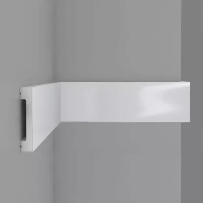 Плинтус |молдинг | реечная стена D157-114 DECOMASTER 66*13*2900 мм