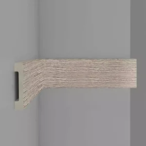 Плинтус |молдинг | реечная стена D157-77 DECOMASTER 66*13*2900 мм