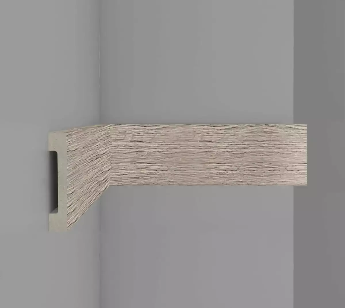 Плинтус |молдинг | реечная стена D157-77 DECOMASTER 66*13*2900 мм Плинтус |молдинг | реечная стена D157-77 DECOMASTER 66*13*2900 мм