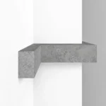 Молдинг D049-1629G ДМ  DECOMASTER лофт бетон мерцающий 50*30*2900 мм