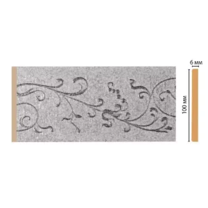 Декоративная панель Decomaster N10-19 100*6*2400мм