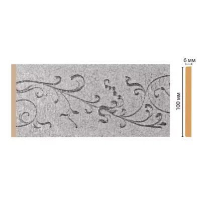 Декоративная панель Decomaster N10-19 100*6*2400мм