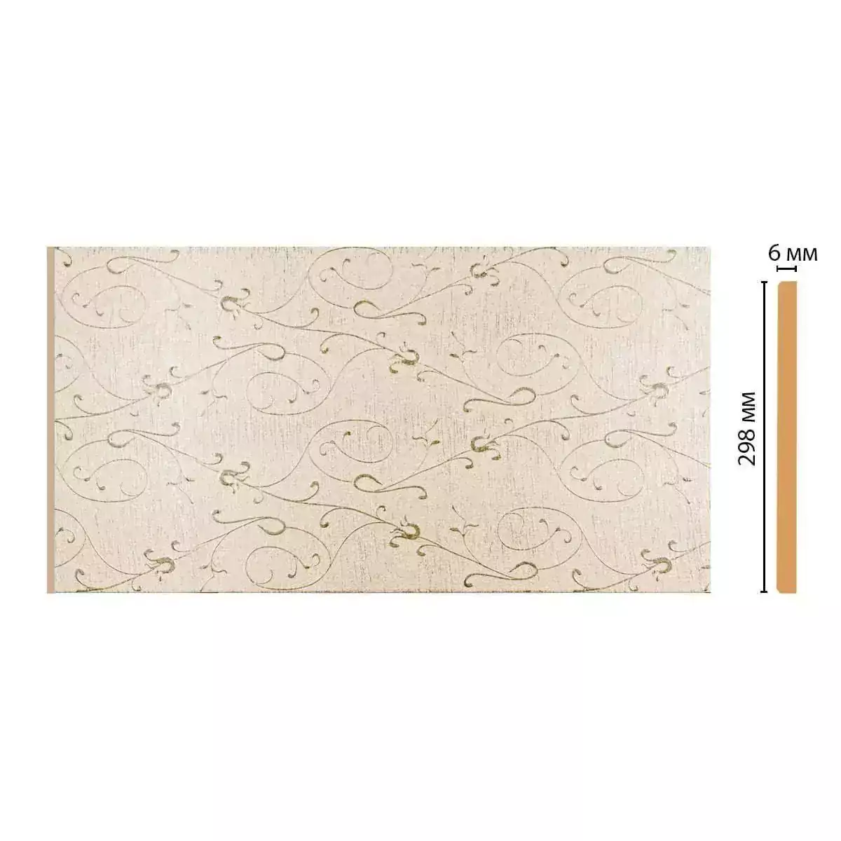 Декоративная панель Decomaster N30-18 298*6*2400мм Декоративная панель Decomaster N30-18 298*6*2400мм