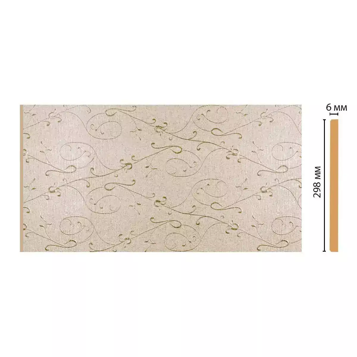 Декоративная панель Decomaster N30-19 298*6*2400мм Декоративная панель Decomaster N30-19 298*6*2400мм
