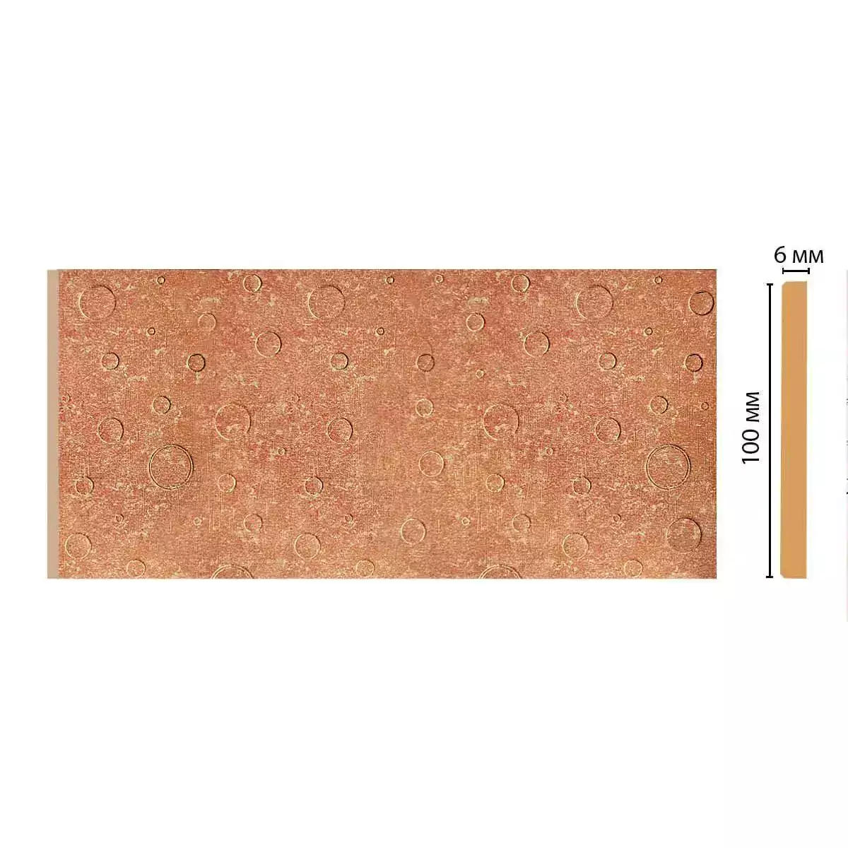 Декоративная панель Decomaster P10-34 100*6*2400мм Декоративная панель Decomaster P10-34 100*6*2400мм