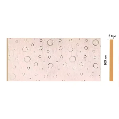 Декоративная панель Decomaster P10-35 100*6*2400мм