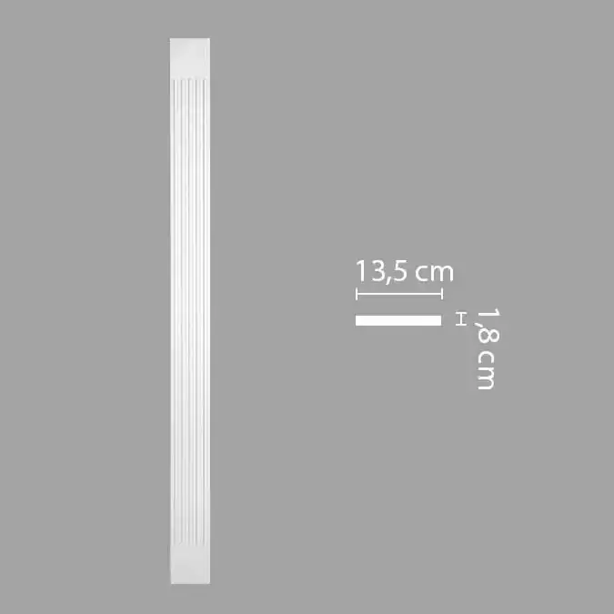 Пилястра DK-82200 DECOMASTER 2000*135*18 мм Пилястра DK-82200 DECOMASTER 2000*135*18 мм
