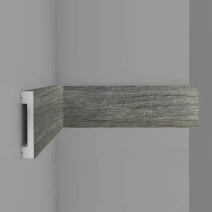 Плинтус |молдинг | реечная стена D157-86 DECOMASTER 66*13*2900 мм