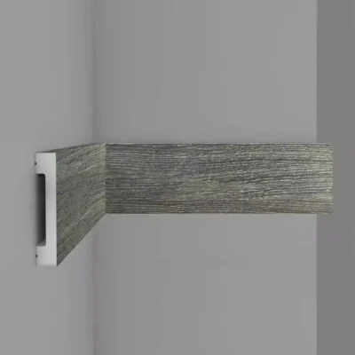 Плинтус |молдинг | реечная стена D157-86 DECOMASTER 66*13*2900 мм