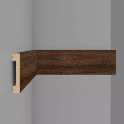 Плинтус |молдинг | реечная стена D157-438 DECOMASTER 66*13*2900 мм