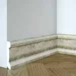 Плинтус напольный 166-127 Decomaster 90*19*2400 мм