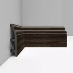 Плинтус напольный D232-438 DECOMASTER махагон 100*22*2400 мм