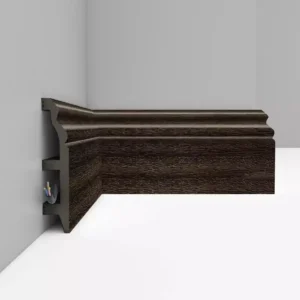 Плинтус напольный D232-438 DECOMASTER махагон 100*22*2400 мм