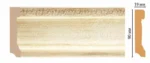 Плинтус напольный 166-281 Decomaster 90*19*2400 мм