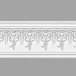 Плинтус потолочный 95696 DECOMASTER 107*70*2400 мм