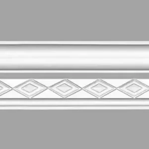 Плинтус потолочный 95825 DECOMASTER 80*68*2400 мм