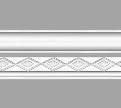 Плинтус потолочный 95825 DECOMASTER 80*68*2400 мм