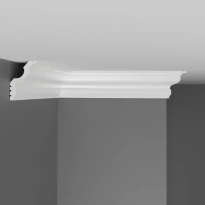 Плинтус потолочный D148-115 DECOMASTER белый 45*30*2000 мм