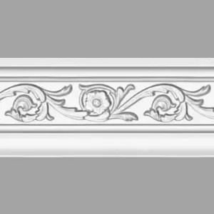 Плинтус потолочный DT-14 DECOMASTER 80*49*2400 мм