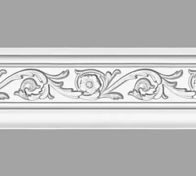Плинтус потолочный DT-14 DECOMASTER 80*49*2400 мм