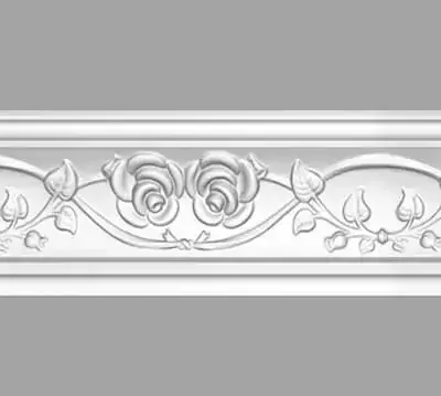 Плинтус потолочный DT-9816 DECOMASTER 93*90*2400 мм